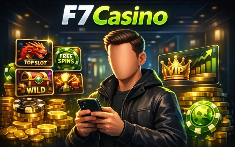 F7 Casino login page hero banner