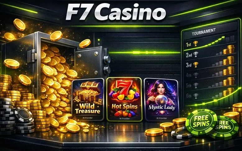 F7 Casino withdrawal page banner